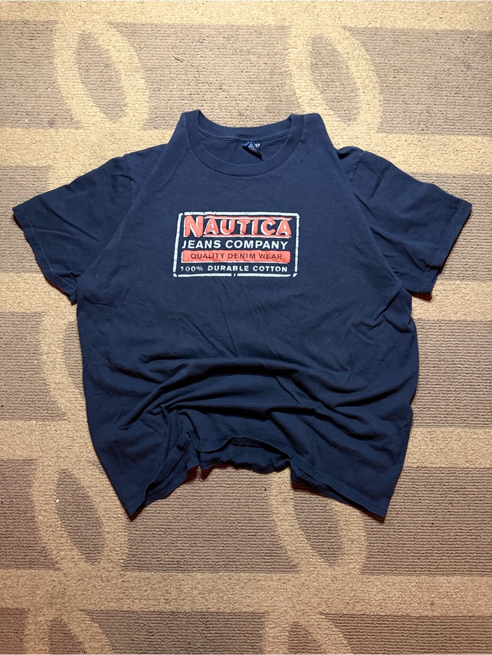 Nautica Jeans Company Graphic T-Shirt Size L